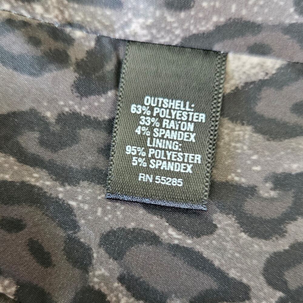 Express Design Studio Light Gray Blazer Jacket Sz… - image 6